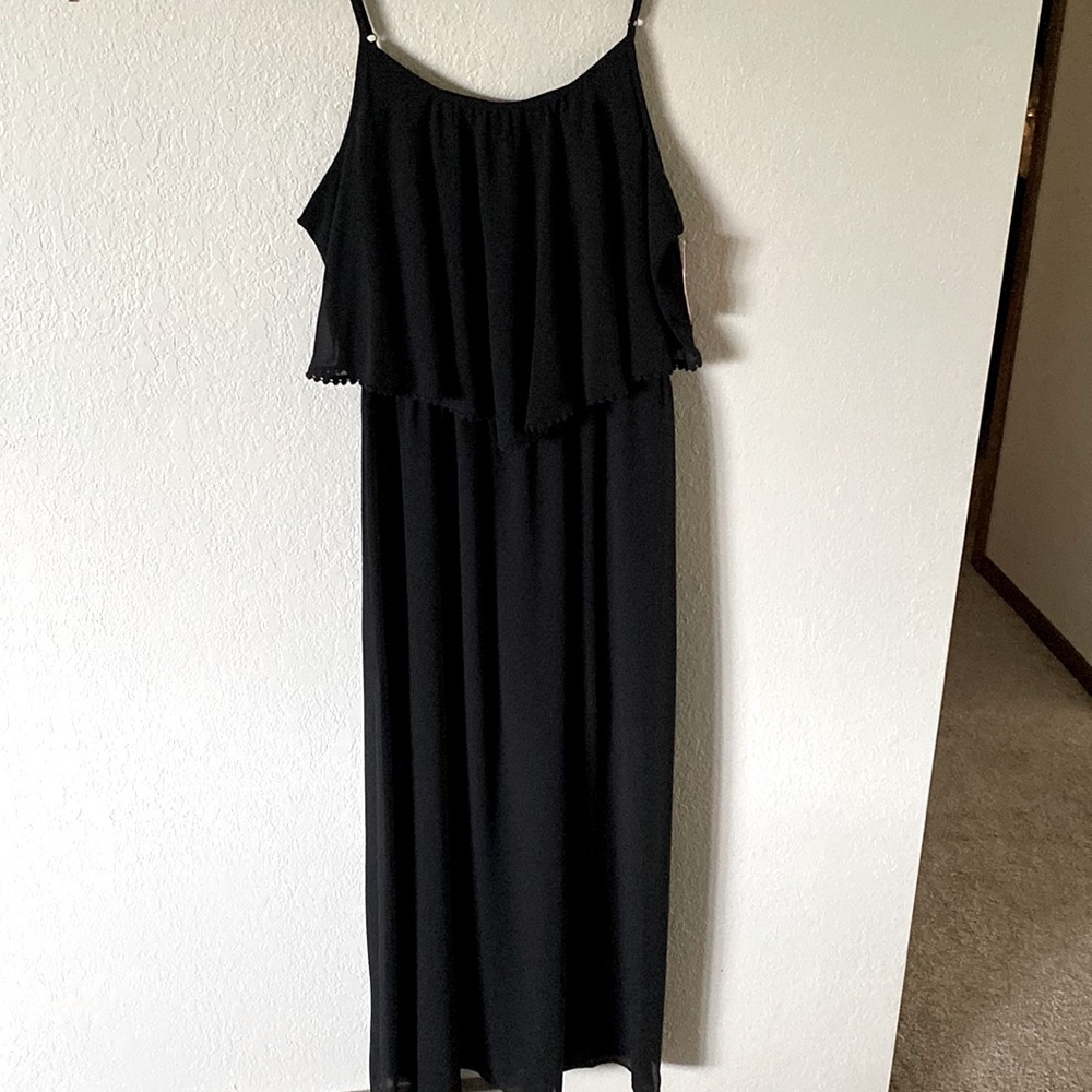 Maxi dress. High low